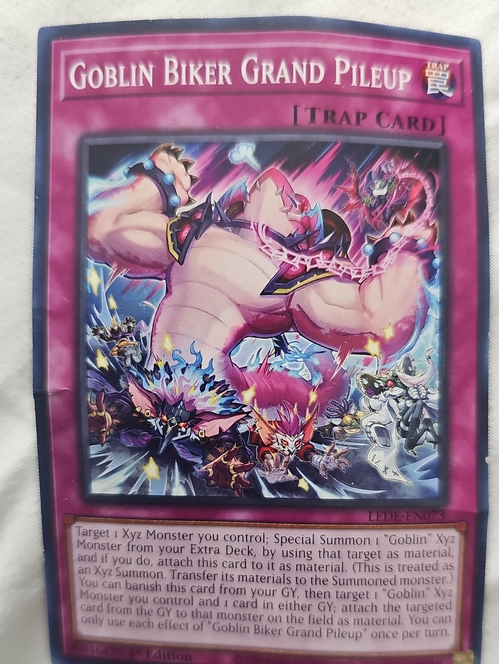 YU GI OH GOBLIN BIKER GRAND PILEUP